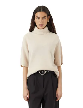 Maglione A Maniche Corte Emila Sandshell M - Yas - FashionsVida