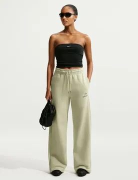 Sportswear Phoenix High-Waisted Wide-Leg Damen Jogginghose, grün US: XS