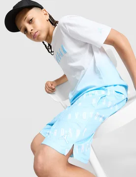 All Over Print Shorts Junior - Blu, blu blu Bambino taglia 13-15Y - Jordan - FashionsVida