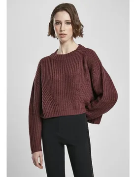 Maglione Wide Oversize Bordeaux XL - Urban classics - FashionsVida