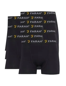 Pack Mens Cotton Breathable Boxers Vuson - Farah Golf - FashionsVida