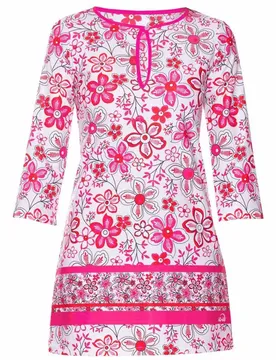 Vestito A Maniche 3/ Uv 230 Protective
