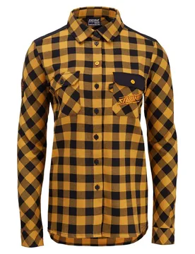 Camicia A Maniche Lunghe Briona Black / Yellow