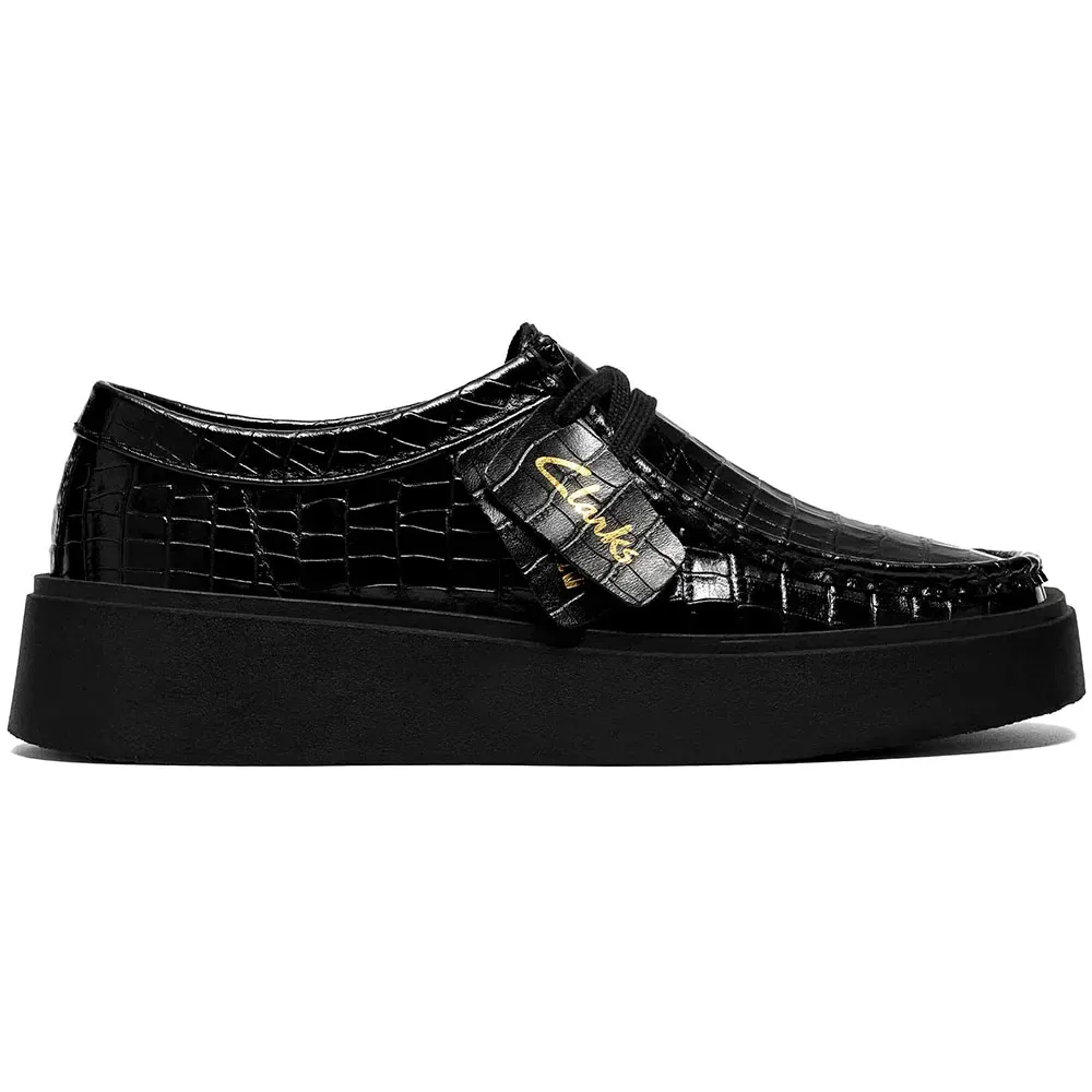 Shoes Scarpe Torview Black Croc EU 39 - Clarks - FashionsVida