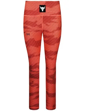 Project Rock Womens Orange Ankle Leggings - Size X-Small - Under armour - FashionsVida