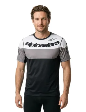 Bicycle Maglia Da Enduro A Maniche Corte A-dura Race Black - Alpinestars - FashionsVida