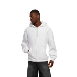 Sweat-shirt à Zip Nm013 Oversized White M Homme
