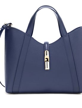 Borsa a mano e tracolla Goccia S Blu Reale