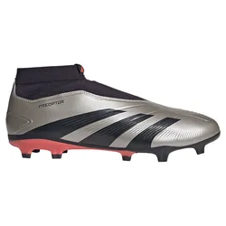 Chaussures De Football Predator League Laceless Fg Platin Met / Aurora Black / Turbo EU 44