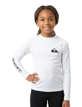Rash Guard Manches Longues Upf50 White 12 Années Fille - Quiksilver - FashionsVida