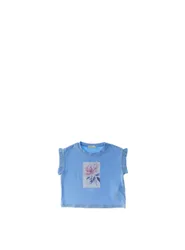 T-shirt girocollo BABY CELESTE 4A