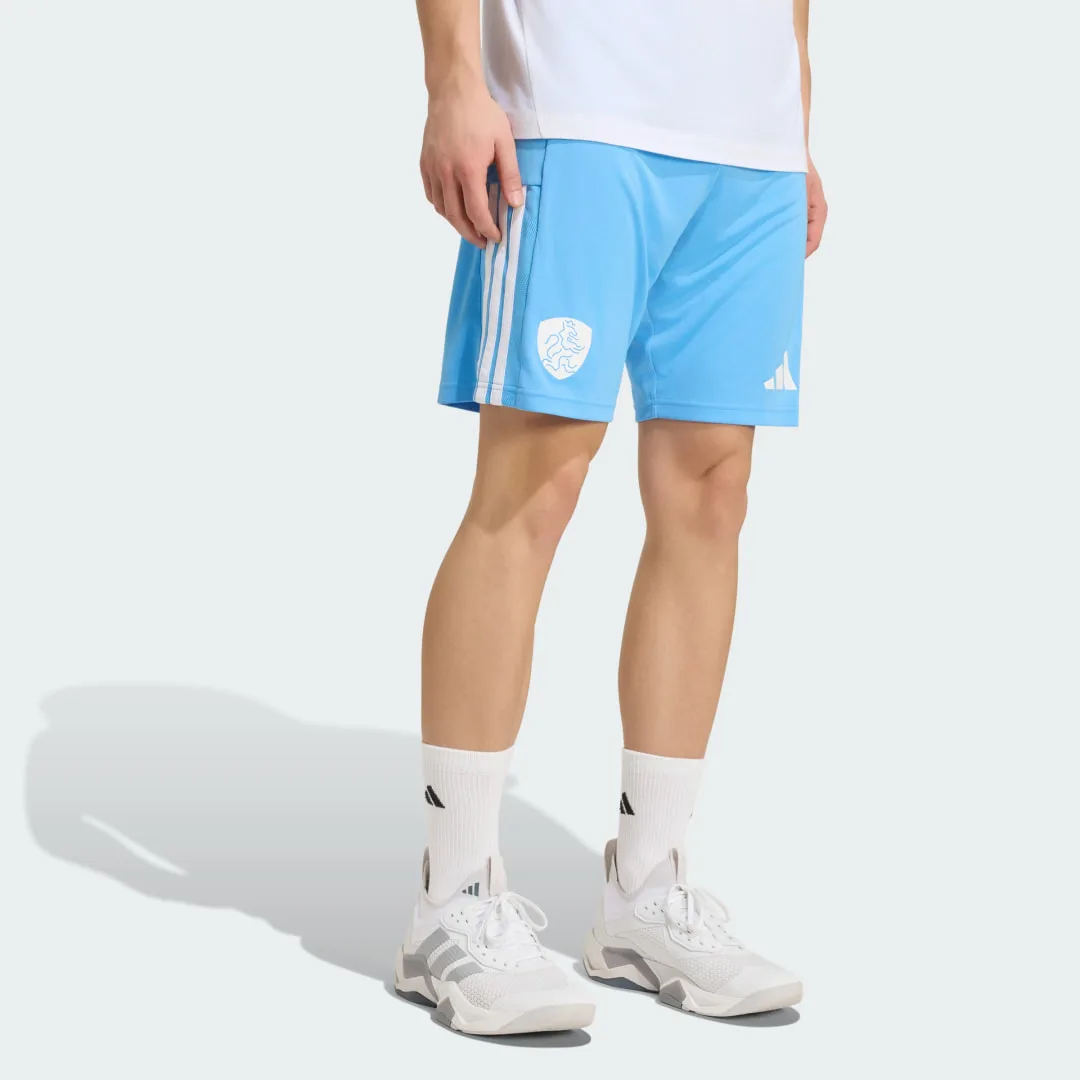 Short Away Royal Dutch Hockey 56 Blue Burst - Adidas - FashionsVida