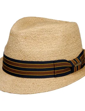 Yescott Trilby Straw Hat by - nature - Female - Size: M (56-57 cm) - Stetson - FashionsVida