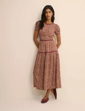 Ditsy Floral Midaxi Tea Dress Multi female - Nobody's Child - FashionsVida