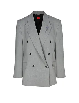 Hugo Blazer ANTEGI gris claro 36 - Hugo Boss - FashionsVida