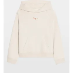 Zadig & Voltaire - Sudadera de mujer con capucha de manga larga en algodón