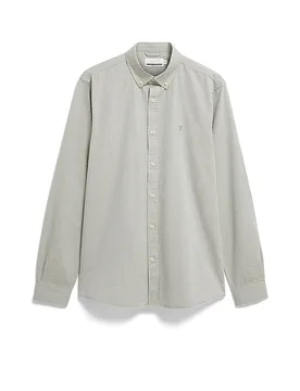 Camicia QUAASA verde chiaro XL - Armedangels - FashionsVida