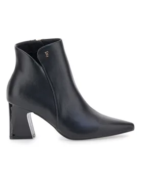 Stivaletti neri con punta sfilata e tacco largo Ferré F536C641 36 - FERRE' - FashionsVida