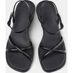 Sandalias de cuña de mujer de piel louise sandal