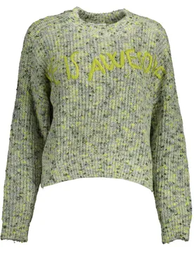 Damen Langarmshirt Grün 22WWJF67_VERDE_4025