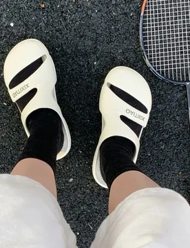 Summer Slippers for Mens Eva Lightweight Soft Non-slip Quick-drying Couple Beach Slippers Arches Sports Shoes chinelo nuvem - Aliexpress - FashionsVida
