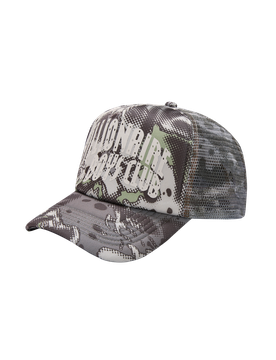 Overlay Camo Dad Cap - Brown