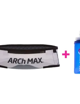 Cintura Da Corsa Pro Zip+1sf300ml Grey S-M - Arch Max - FashionsVida