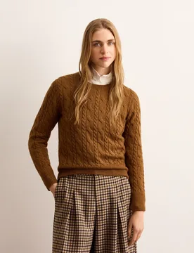 Jersey manga larga de mujer con cuello caja - Lloyd's - FashionsVida