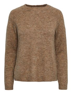 PIECES Jersey 'Juliana' sepia