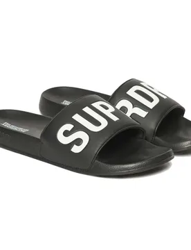 Claquettes Core Vegan Pool Black / Optic EU 40-41 - Superdry - FashionsVida