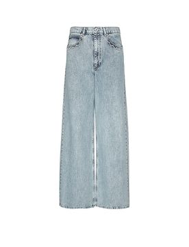 Jeans Wide Leg ALINE azul claro S