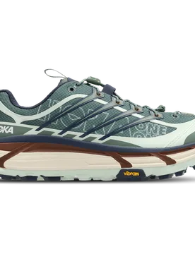 Mafate Three2 Men's Sneakers - Blue - Size 11.5 - Mesh/Synthetic - Blue - Size: 11.5 - HOKA - FashionsVida