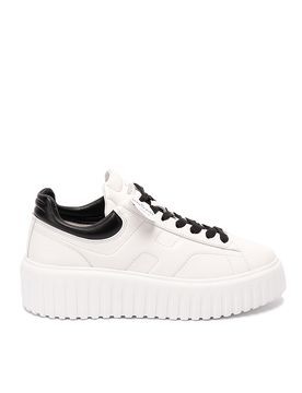 Hogan sneaker in pelle `h stripes`
