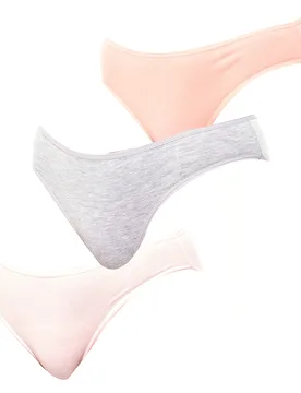 Pack Of 3 Kl10000 Womens Cotton Panties - Multicolour - Size Small/medium - Kisses&Love - FashionsVida