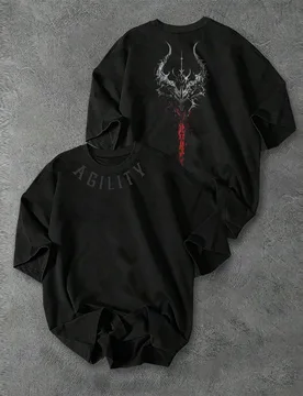 Camiseta deportiva de manga corta con cuello redondo y ajuste holgado con estampado de letras para hombre, ligera, para gimnasio - Shein - FashionsVida