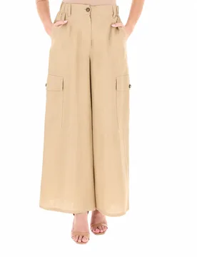 Pantalone cargo SABBIA 42 - WEEKEND MAX MARA - FashionsVida