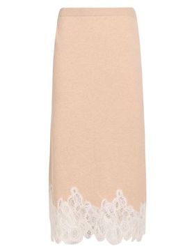 Falda midi Mujer Arena 36,38,40 Mujer