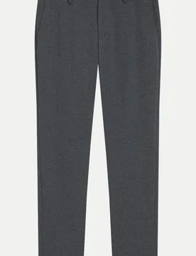 Black Slim-Fit Stoffhose C-Genius Grau 50 - BOSS - FashionsVida