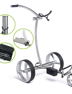 E-Trolley Taurus Curve Travel, silber