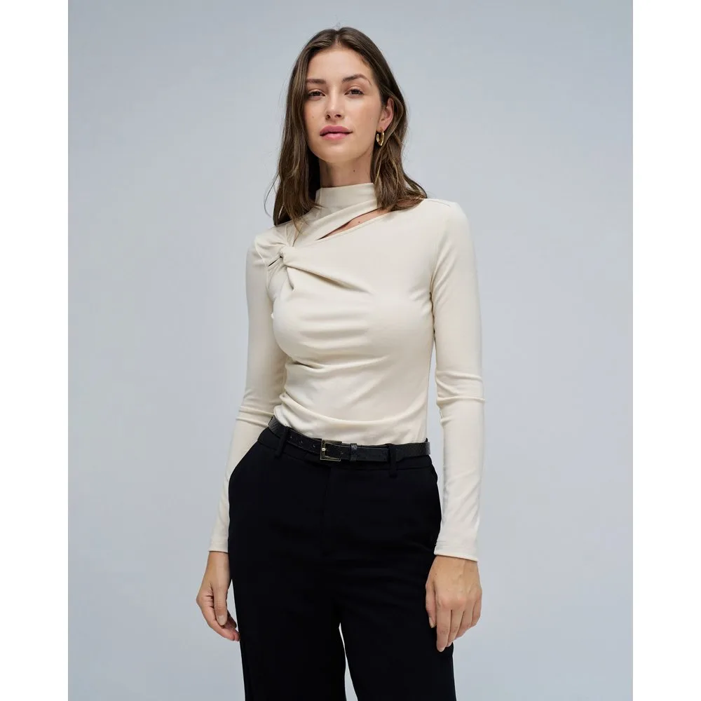 Jersey de mujer de media cuello - Salsa Jeans - FashionsVida
