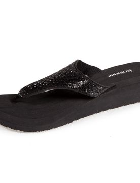 Tongs strass talon Noir noir 37