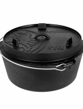 Feuertopf ft12 ohne Füße schwarz Default Title adult - Petromax - FashionsVida