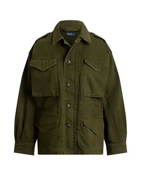 Giacca a vento marrone L - Ralph Lauren - FashionsVida