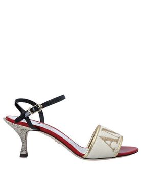 Dolce&Gabbana Sandalias Mujer Beige 37 Mujer