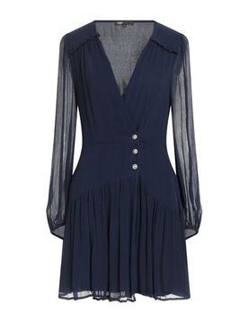 MAJE Mini-Kleid Damen Blau 34 Damen