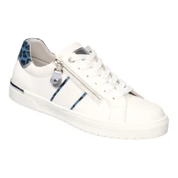 Leder-Komfortsneaker „Leonie“ 38 weiss blau