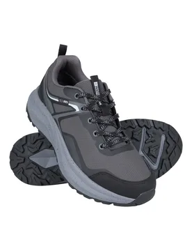 Momentum Womens Waterproof Trail Running Shoes - Black - Black - Size: 6 - Mountain Warehouse - FashionsVida