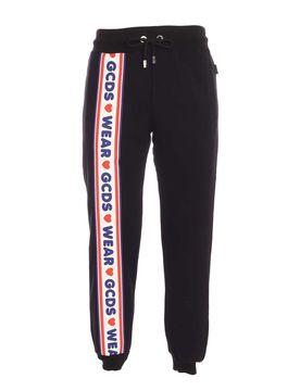 Pantalone tuta bande logate