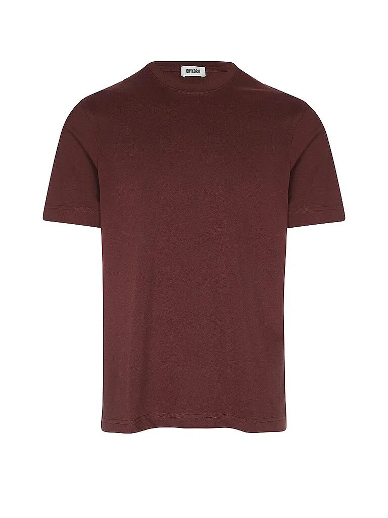 T-Shirt RAPHAEL rosso scuro S - Drykorn - FashionsVida
