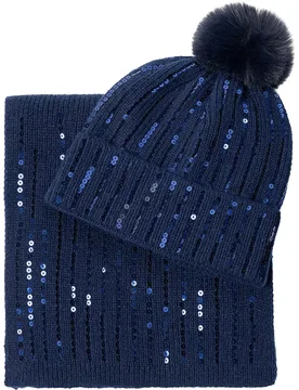 Bonnet Raya Set Blue One Size unisex - Pepe jeans - FashionsVida